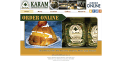 Desktop Screenshot of karamlebanesedeli.com